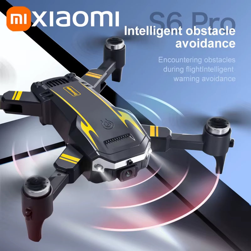 Xiaomi S6 Pro Drone Aerial 8K HD Professional Foldable Obstacle Avoidance Quadcopter Dual Camera GPS WIFI RC UAV Christmas Gifts
